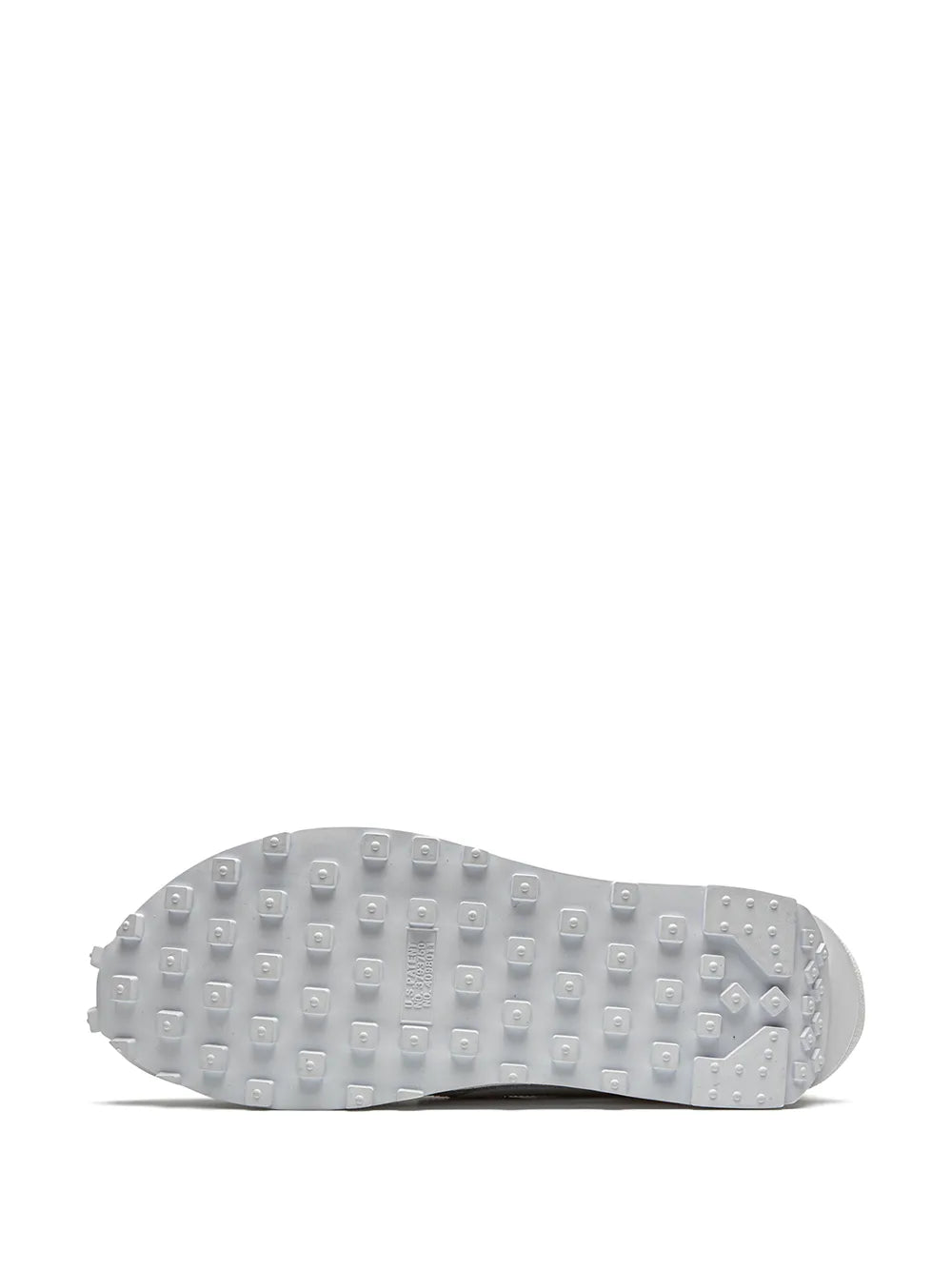 X Sacai Ldwaffle White Nylon Sneakers