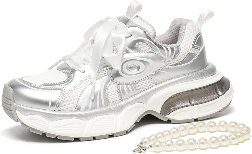 Chunky Wide Sneakers for Women