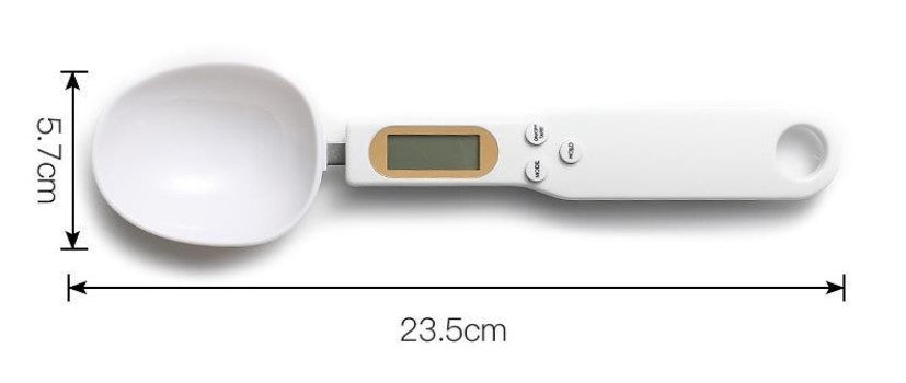 Digital Measuring Spoon Scale – Precision Kitchen Food Scale for Dry & Liquid Ingredients