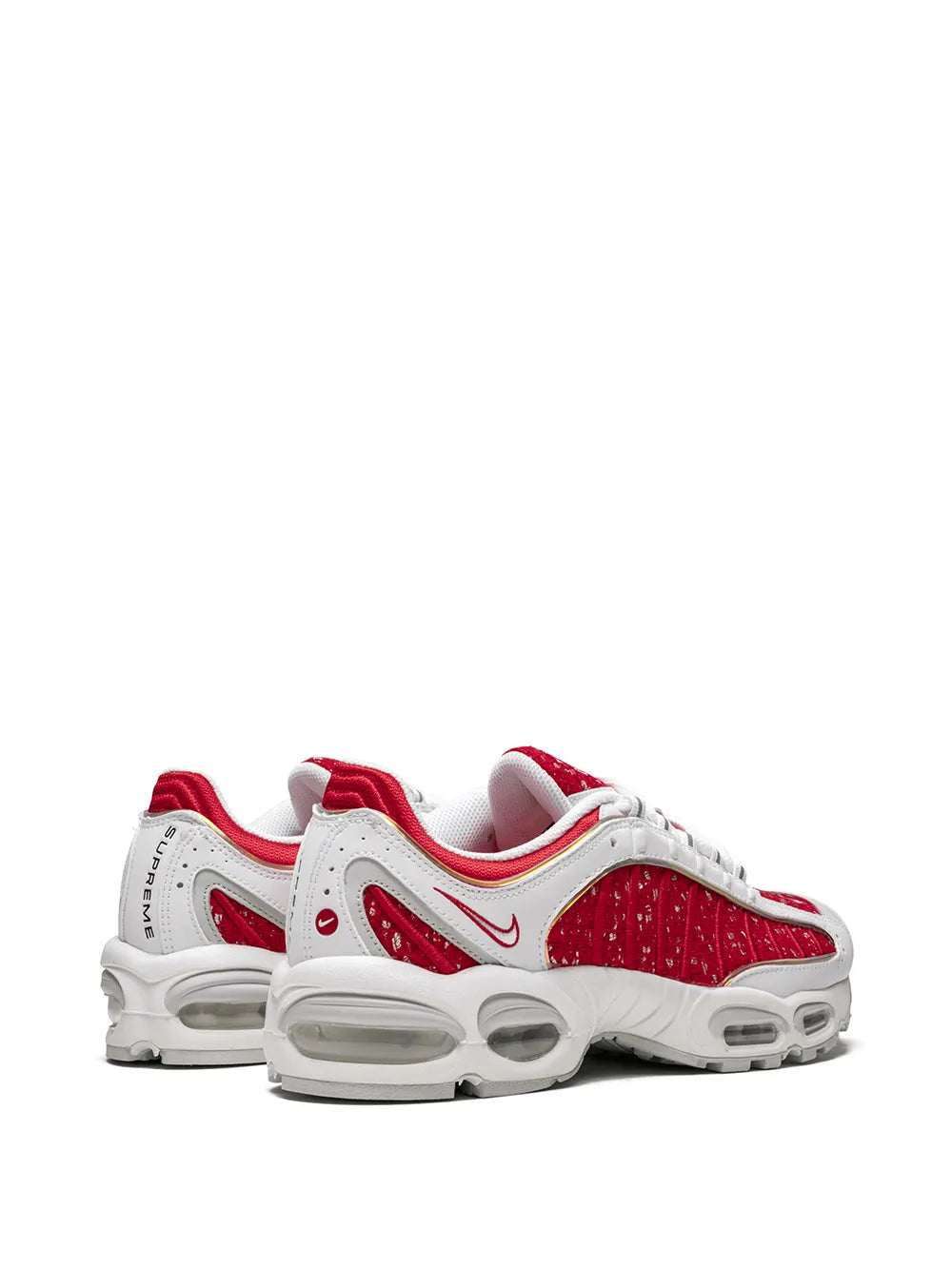X Supreme Air Max 98 Tailwind 4 White/Red Sneakers