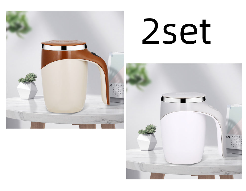 Rechargeable Self-Stirring Coffee Mug – Automatic Magnetic Mixing Cup for Coffee, Milk & Protein Drinks