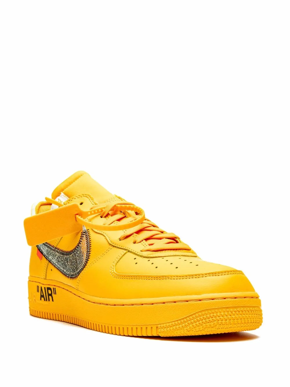 X Off-White Air Force 1 Low University Gold Sneakers
