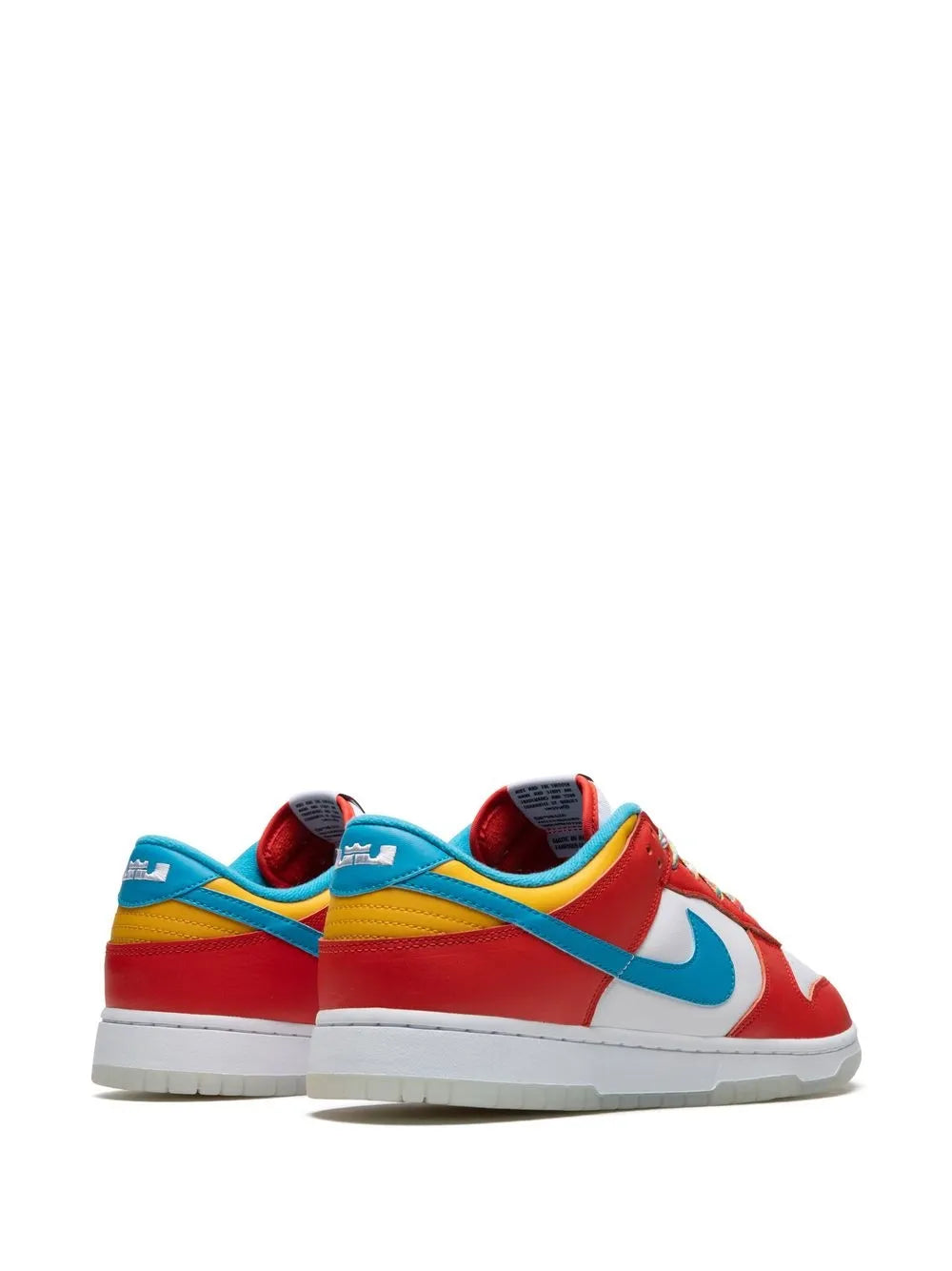 X Lebron James Dunk Low Fruity Pebbles Sneakers