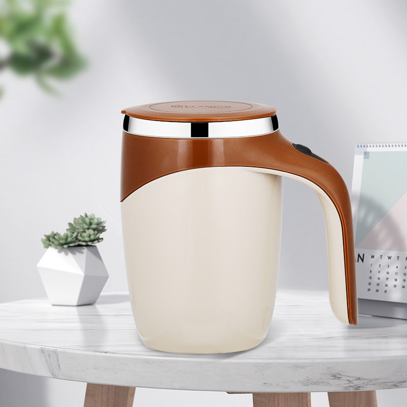 Rechargeable Self-Stirring Coffee Mug – Automatic Magnetic Mixing Cup for Coffee, Milk & Protein Drinks