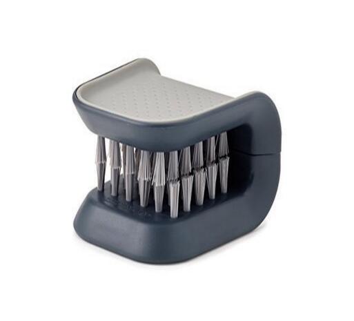 U-Shaped Knife Cleaner Brush – Safe Dual-Sided Cutlery Cleaning Tool for Kitchen