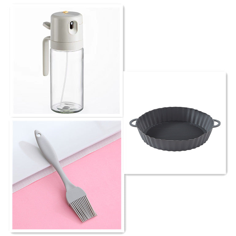 2-in-1 Olive Oil Sprayer Bottle – Dual Function Oil Dispenser & Mist Sprayer for Cooking, BBQ & Air Fryer