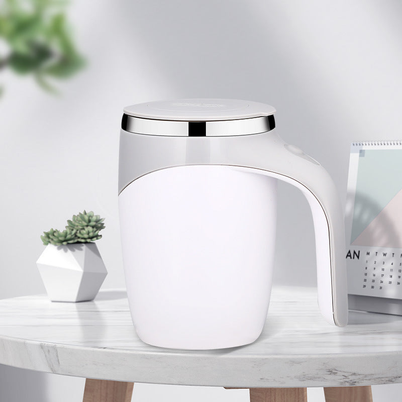 Rechargeable Self-Stirring Coffee Mug – Automatic Magnetic Mixing Cup for Coffee, Milk & Protein Drinks