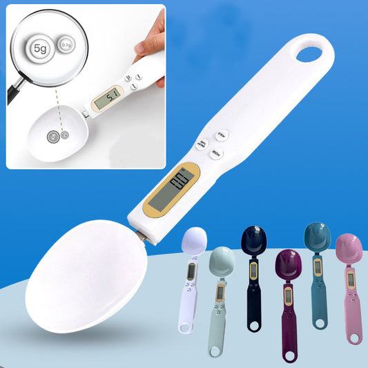 Digital Measuring Spoon Scale – Precision Kitchen Food Scale for Dry & Liquid Ingredients