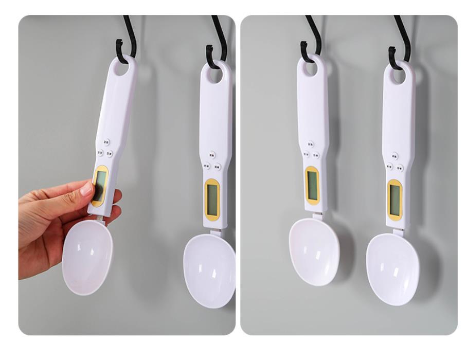 Digital Measuring Spoon Scale – Precision Kitchen Food Scale for Dry & Liquid Ingredients