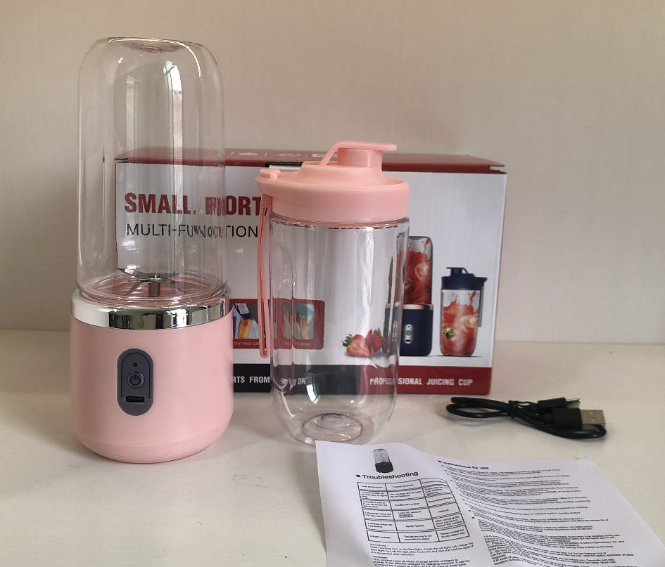 Portable USB Rechargeable Blender – Personal Smoothie Maker for Travel, Gym & On-the-Go Use