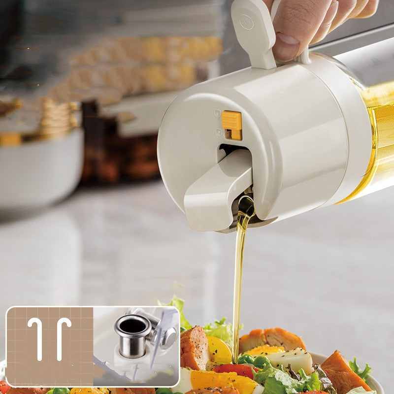 2-in-1 Olive Oil Sprayer Bottle – Dual Function Oil Dispenser & Mist Sprayer for Cooking, BBQ & Air Fryer