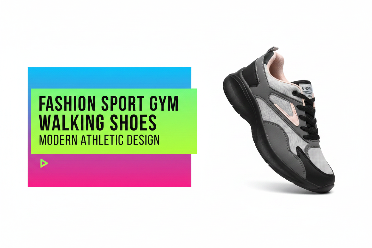 Fashion Sport Gym Walking Shoes Slide